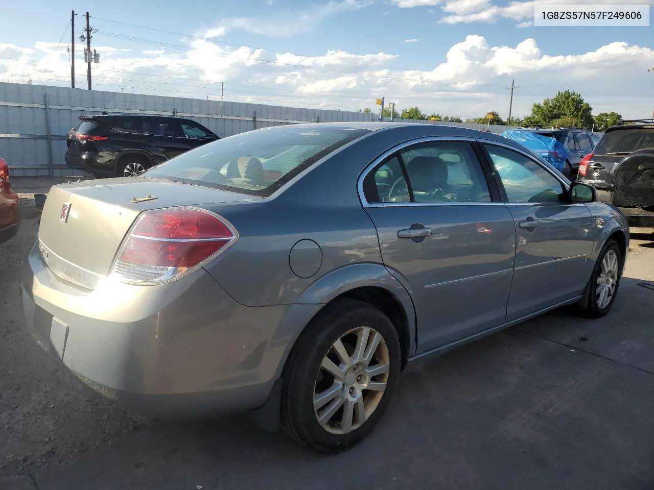 2007 Saturn Aura Xe VIN: 1G8ZS57N57F249606 Lot: 66476374