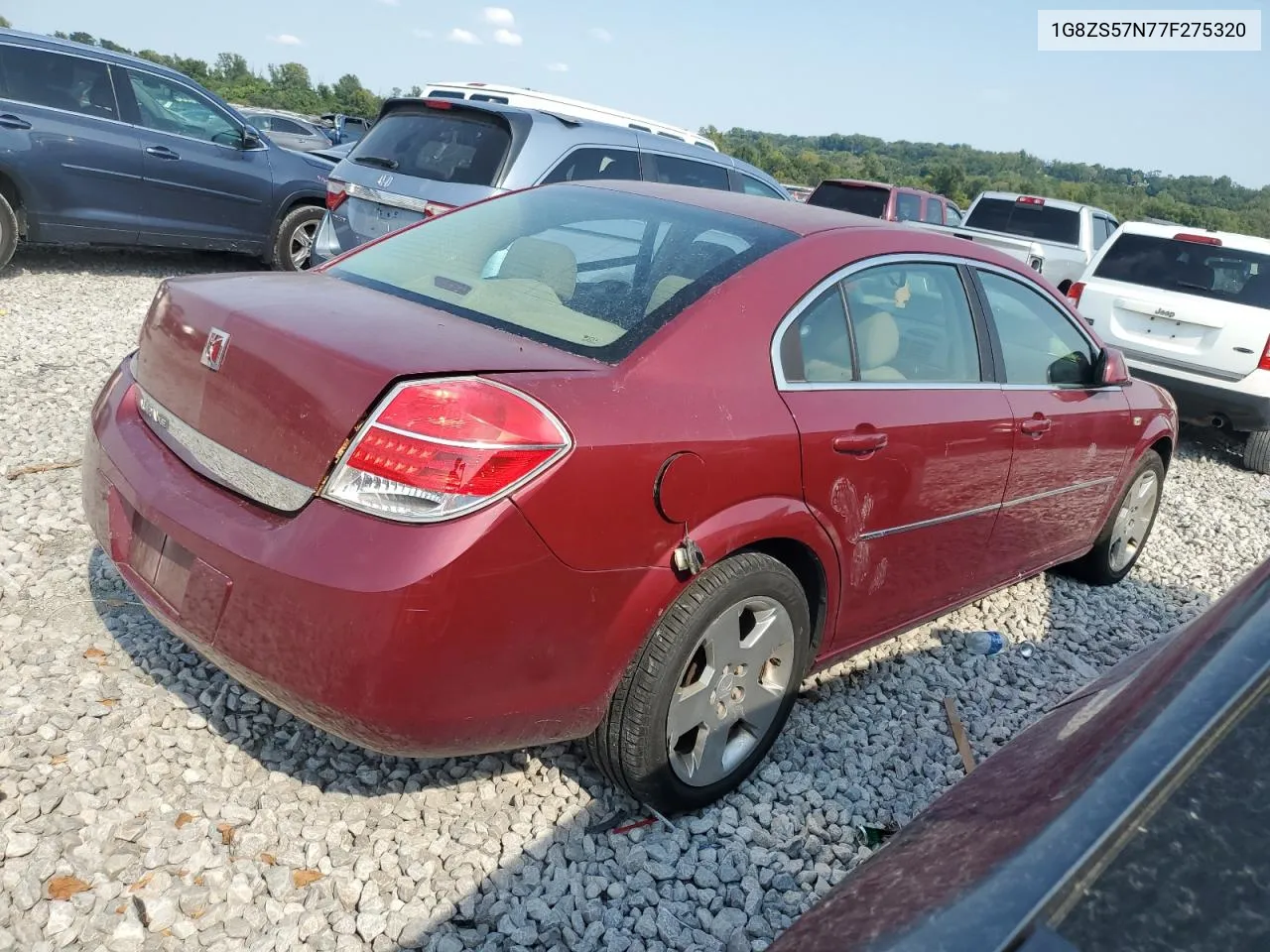 2007 Saturn Aura Xe VIN: 1G8ZS57N77F275320 Lot: 68353354