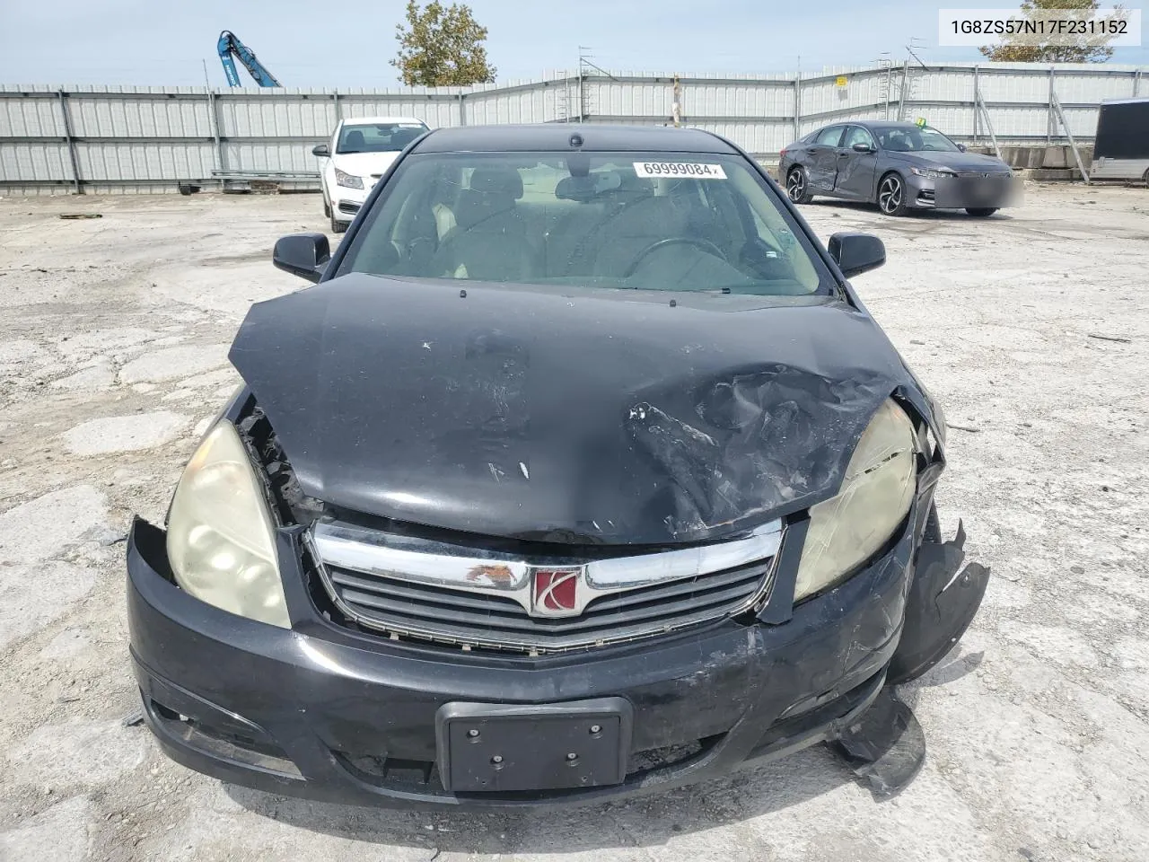 2007 Saturn Aura Xe VIN: 1G8ZS57N17F231152 Lot: 69999084