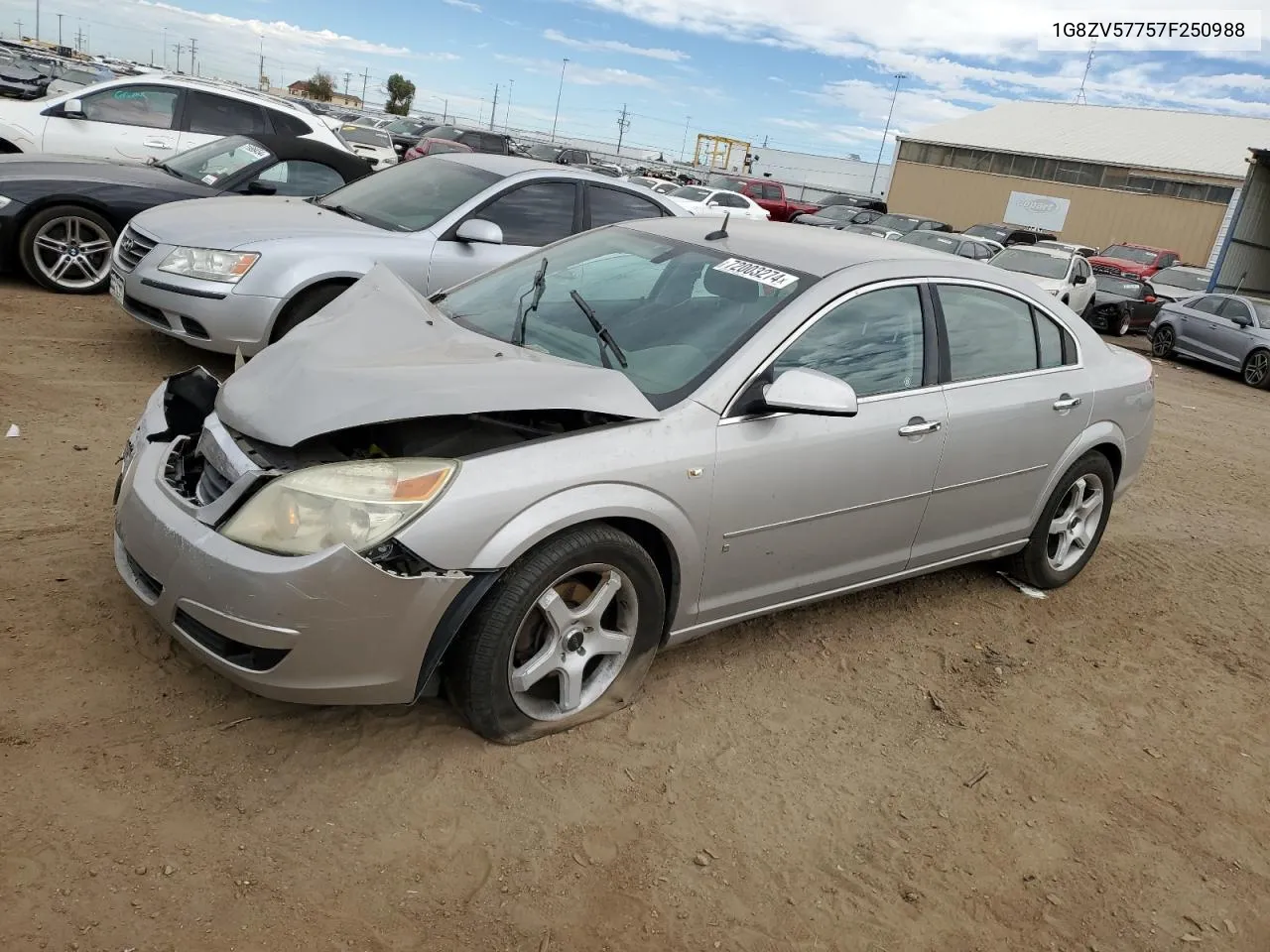 2007 Saturn Aura Xr VIN: 1G8ZV57757F250988 Lot: 72003274