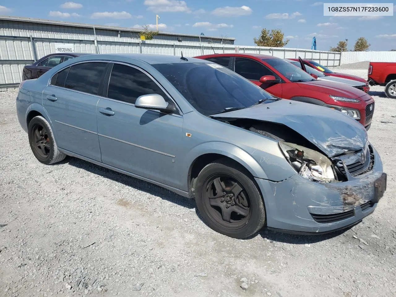 2007 Saturn Aura Xe VIN: 1G8ZS57N17F233600 Lot: 72341334