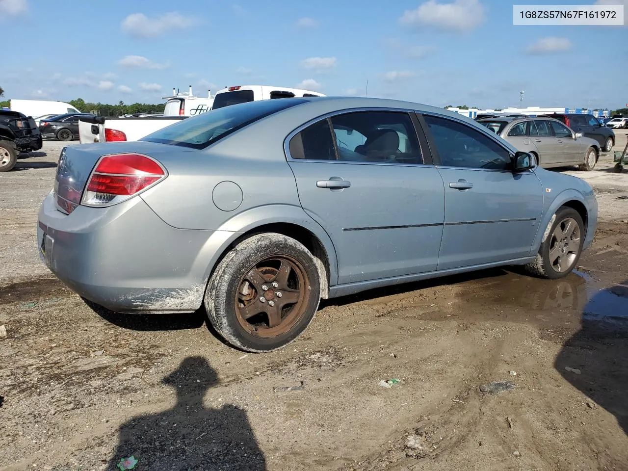 2007 Saturn Aura Xe VIN: 1G8ZS57N67F161972 Lot: 72345564