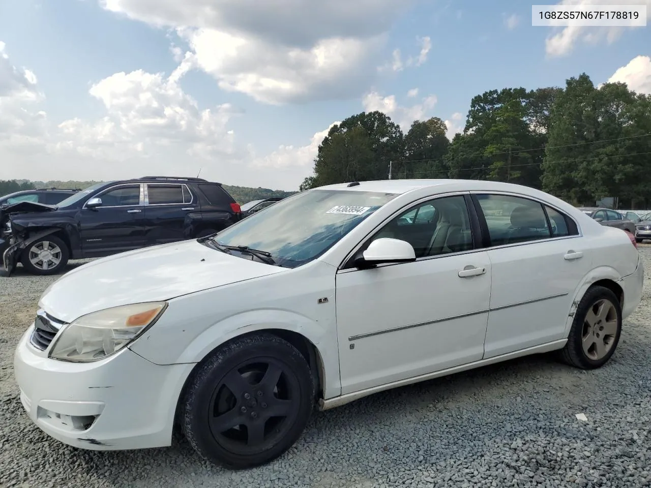 2007 Saturn Aura Xe VIN: 1G8ZS57N67F178819 Lot: 74363994