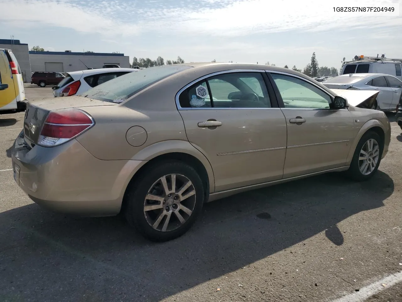 2007 Saturn Aura Xe VIN: 1G8ZS57N87F204949 Lot: 74625514