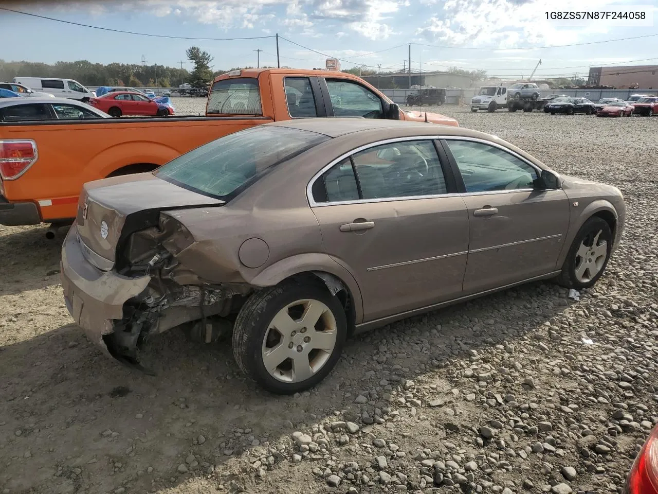 2007 Saturn Aura Xe VIN: 1G8ZS57N87F244058 Lot: 74659644