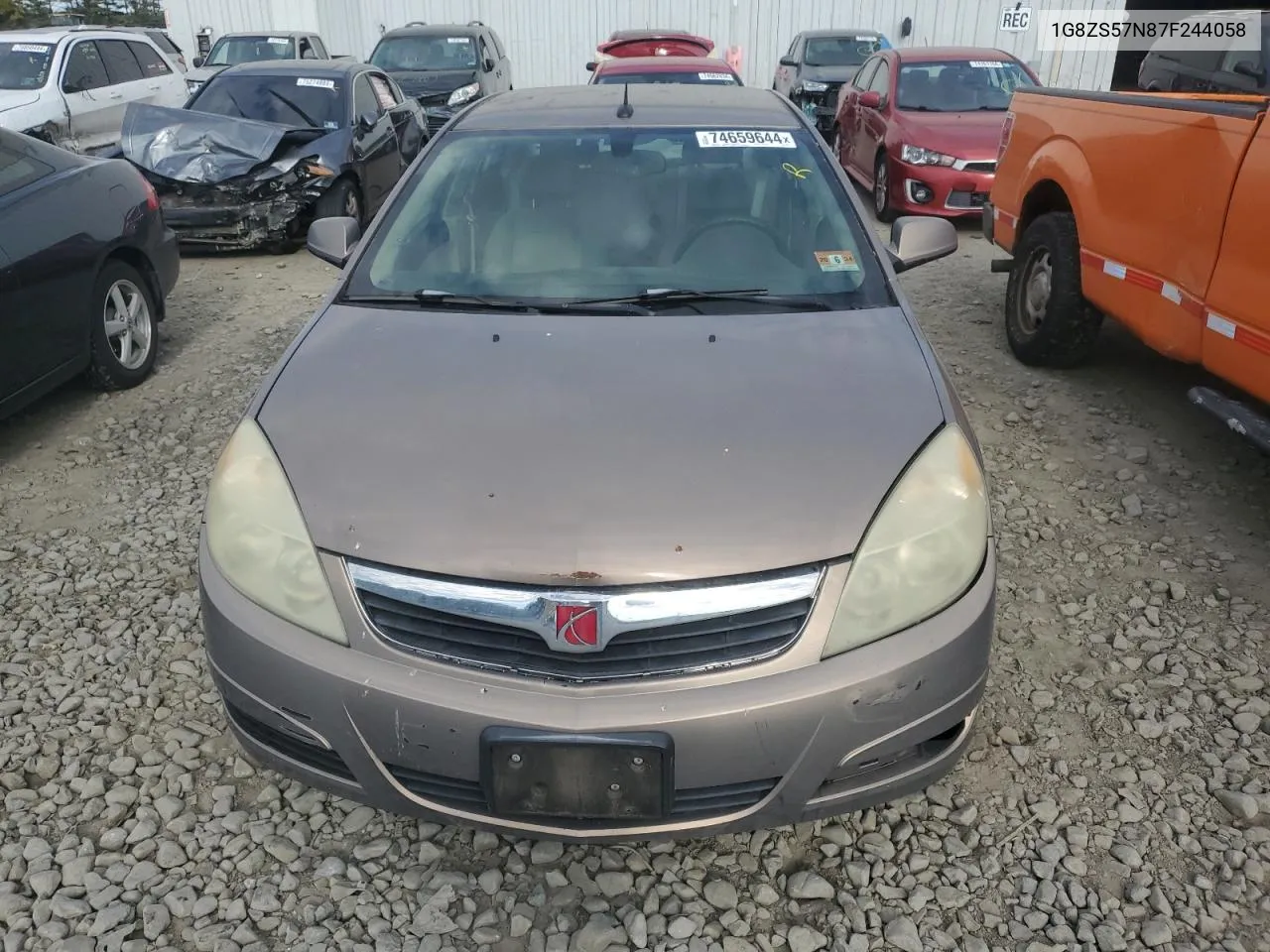 2007 Saturn Aura Xe VIN: 1G8ZS57N87F244058 Lot: 74659644