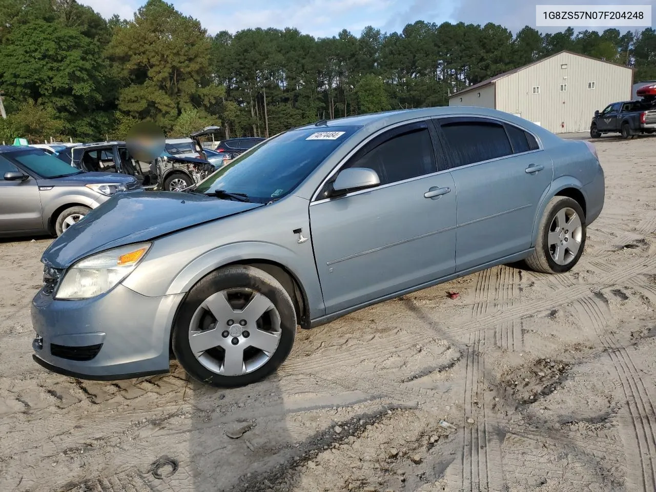 2007 Saturn Aura Xe VIN: 1G8ZS57N07F204248 Lot: 74674484