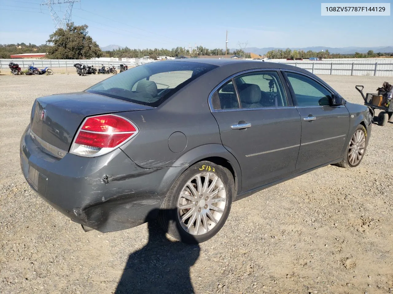 2007 Saturn Aura Xr VIN: 1G8ZV57787F144129 Lot: 75285774