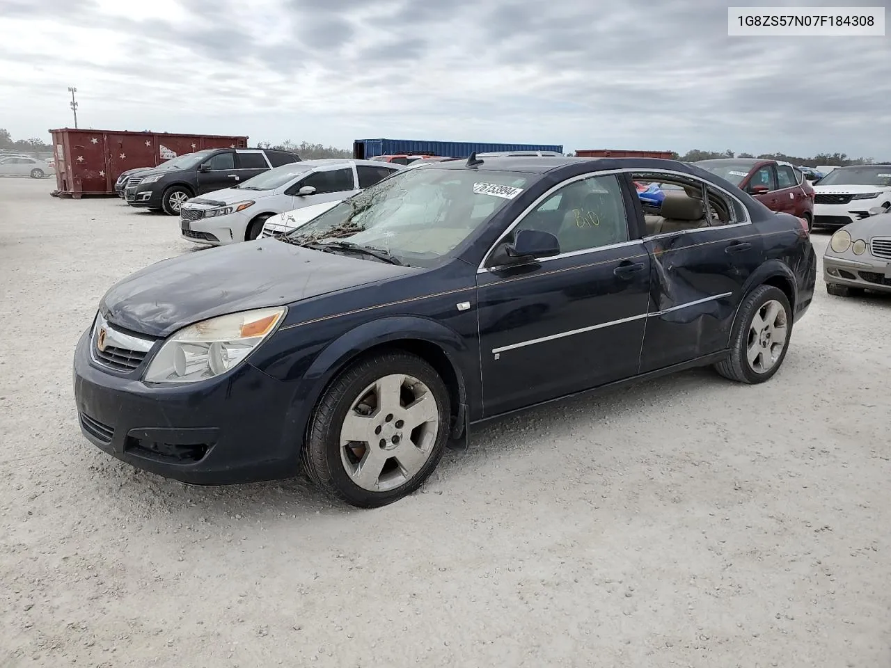 2007 Saturn Aura Xe VIN: 1G8ZS57N07F184308 Lot: 76153994