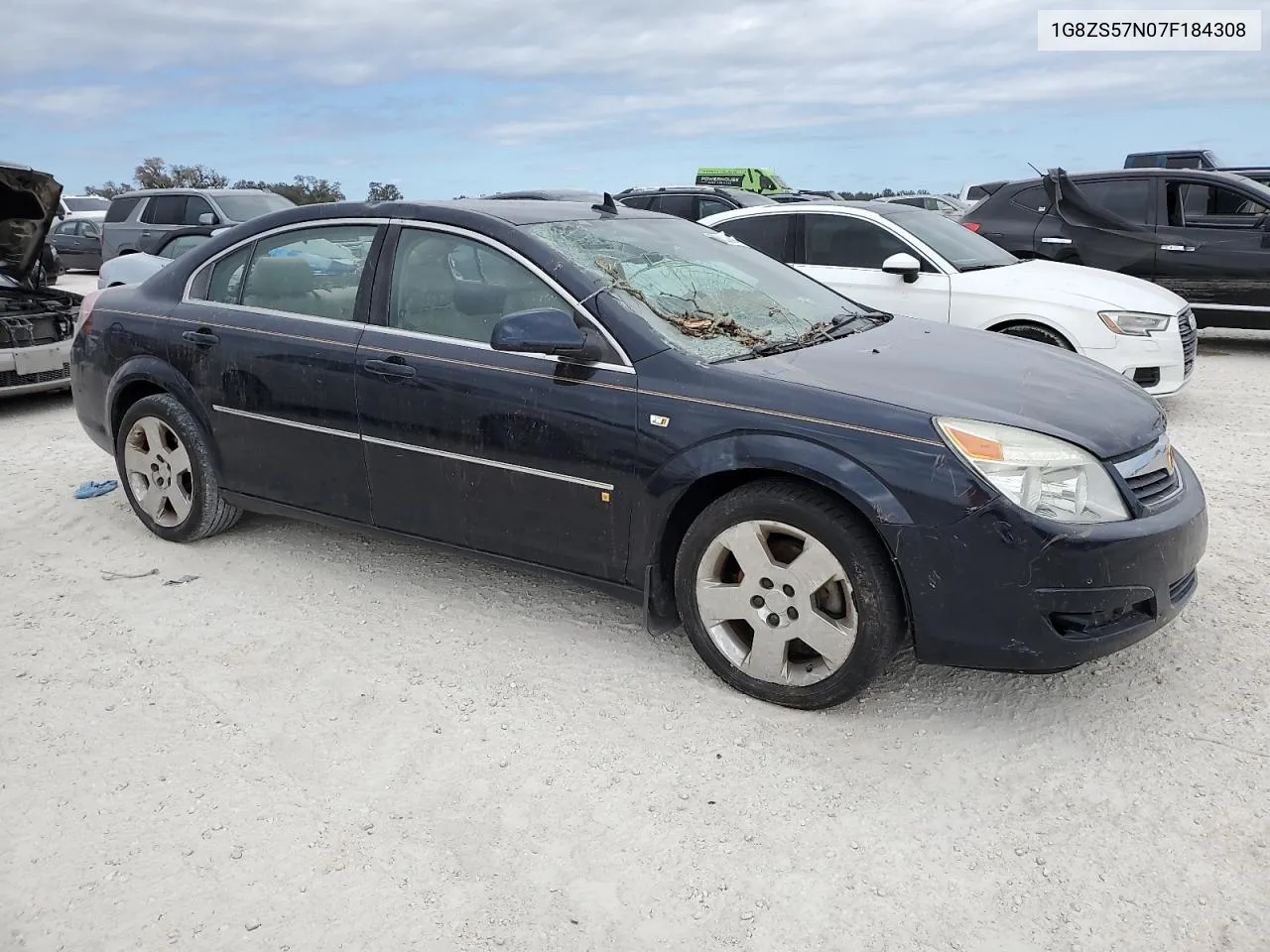 2007 Saturn Aura Xe VIN: 1G8ZS57N07F184308 Lot: 76153994