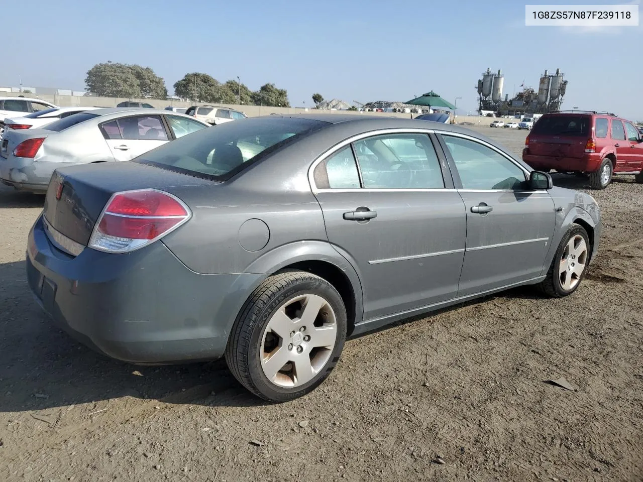 2007 Saturn Aura Xe VIN: 1G8ZS57N87F239118 Lot: 76379684