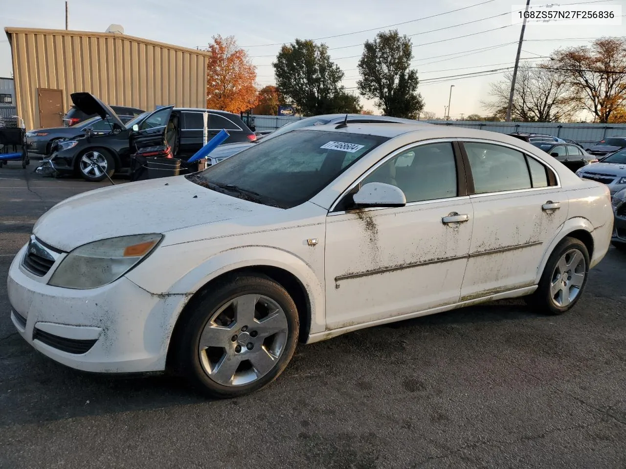 2007 Saturn Aura Xe VIN: 1G8ZS57N27F256836 Lot: 77468604