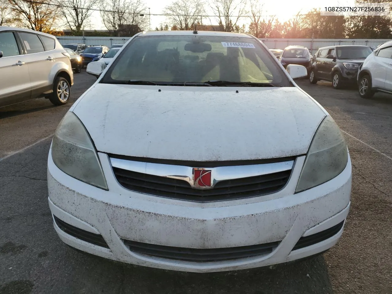 2007 Saturn Aura Xe VIN: 1G8ZS57N27F256836 Lot: 77468604