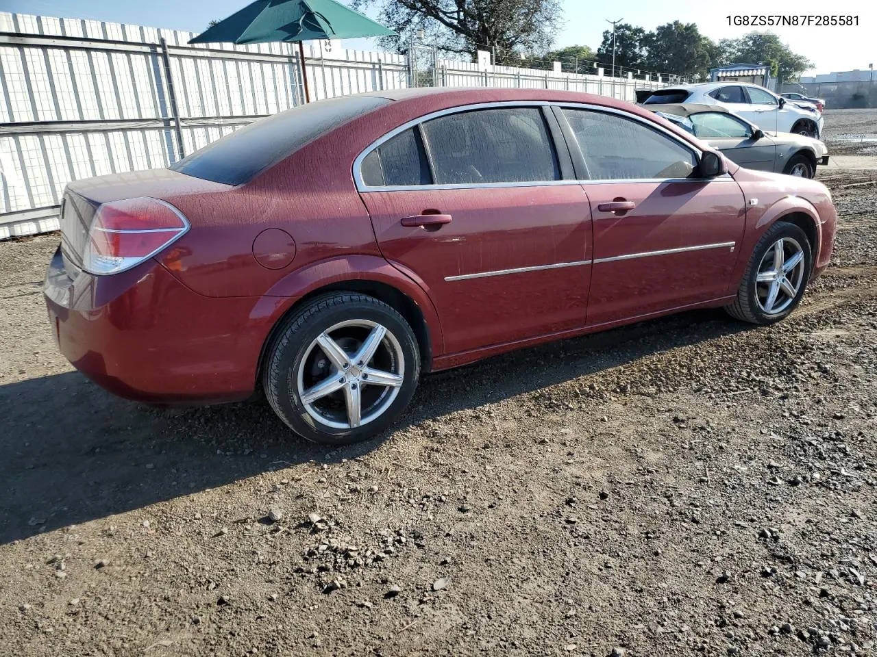 2007 Saturn Aura Xe VIN: 1G8ZS57N87F285581 Lot: 77710734