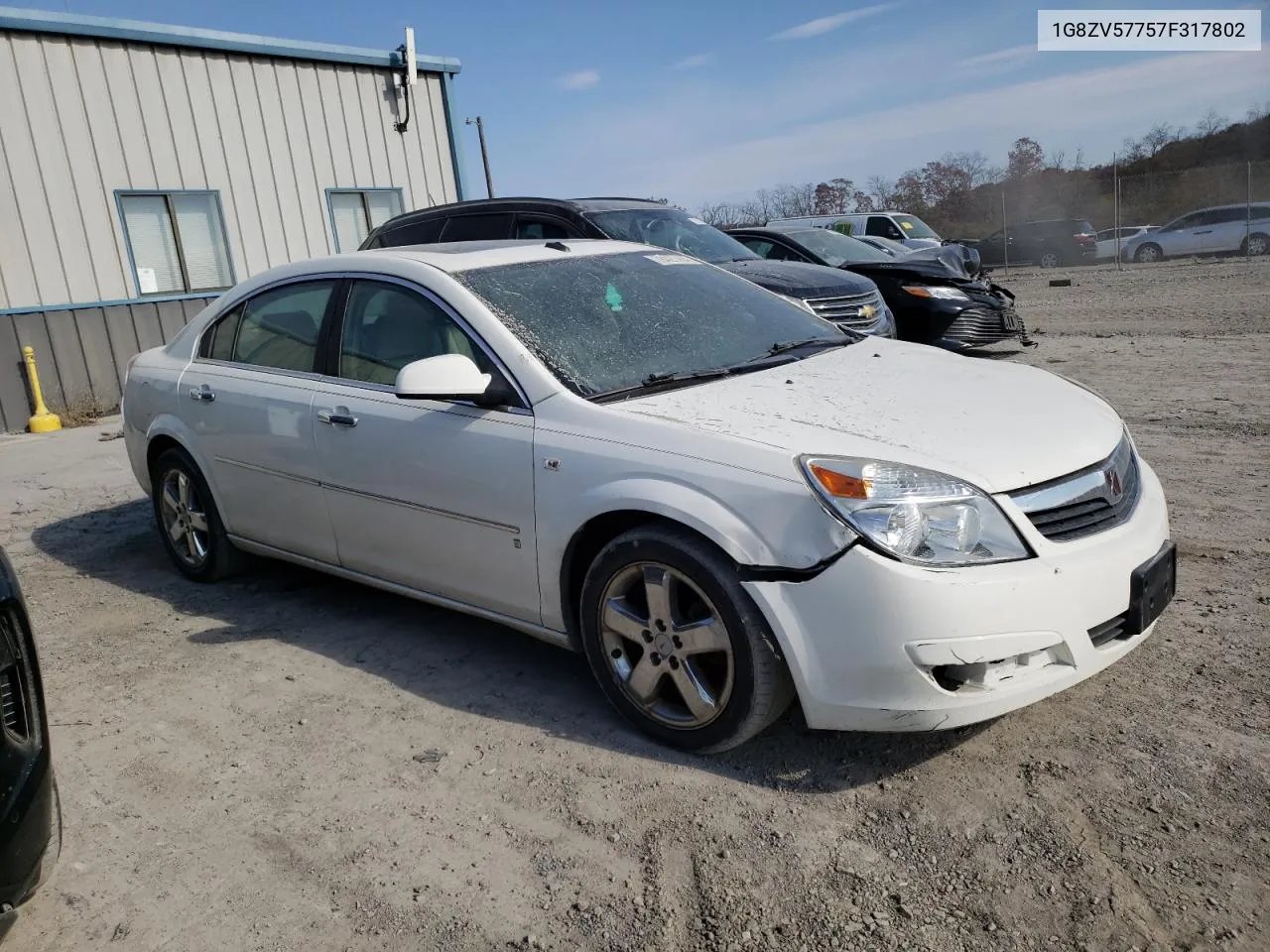 2007 Saturn Aura Xr VIN: 1G8ZV57757F317802 Lot: 78427464