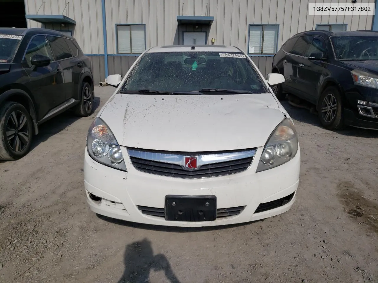 2007 Saturn Aura Xr VIN: 1G8ZV57757F317802 Lot: 78427464