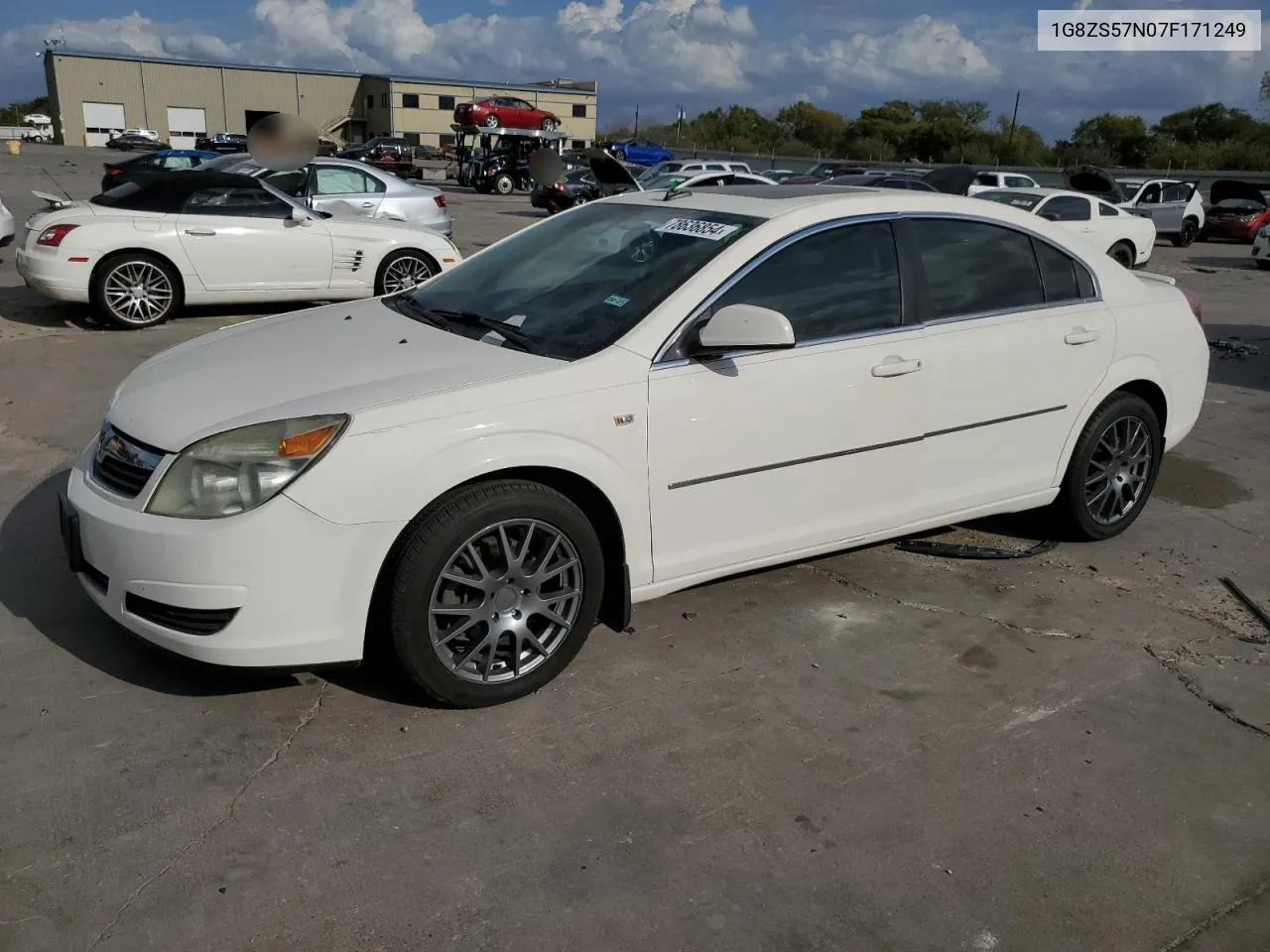 2007 Saturn Aura Xe VIN: 1G8ZS57N07F171249 Lot: 78636854