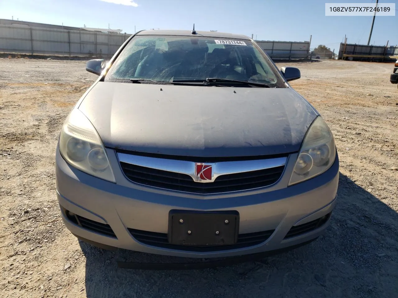 2007 Saturn Aura Xr VIN: 1G8ZV577X7F246189 Lot: 78731744