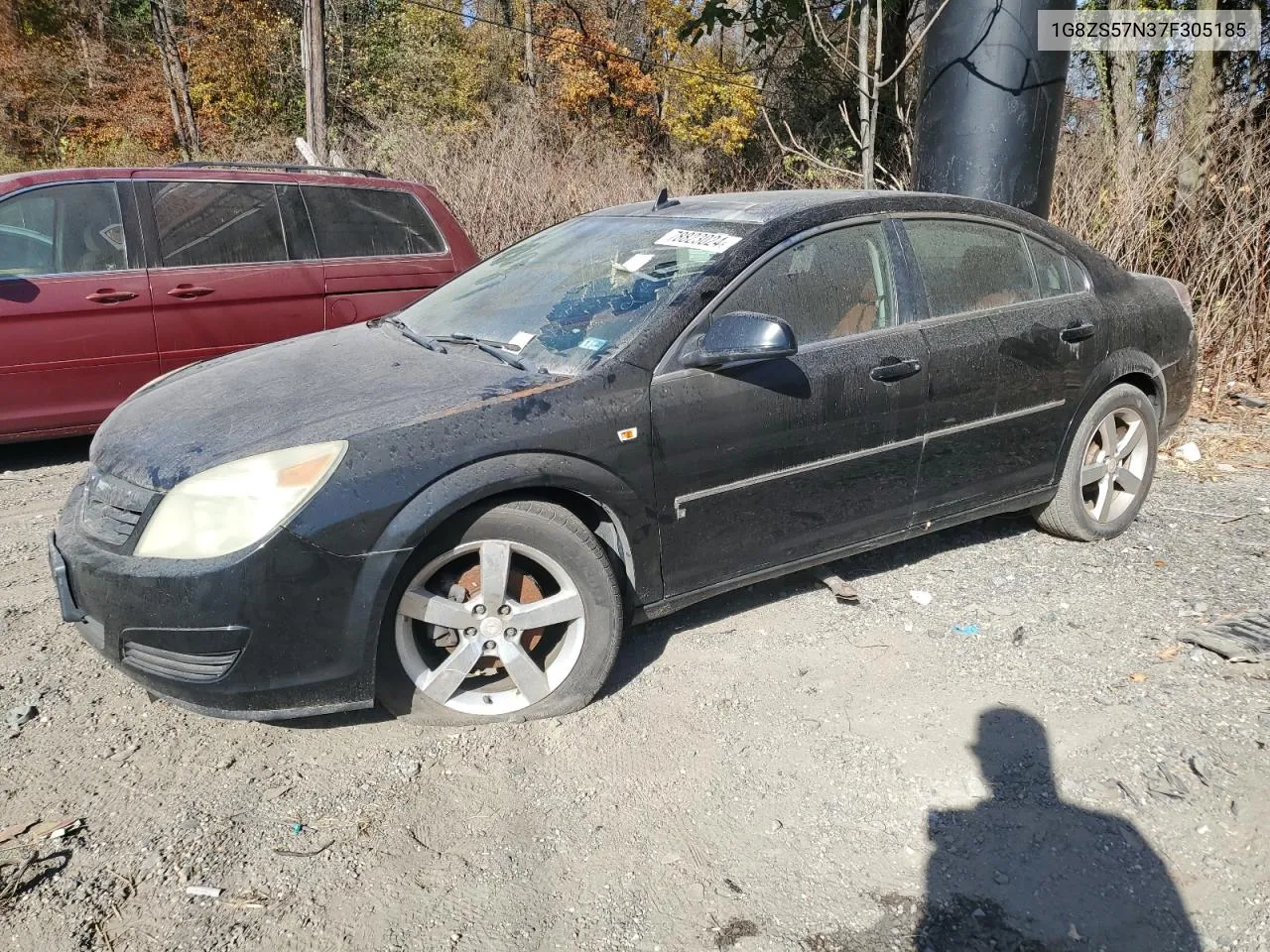 2007 Saturn Aura Xe VIN: 1G8ZS57N37F305185 Lot: 78823024