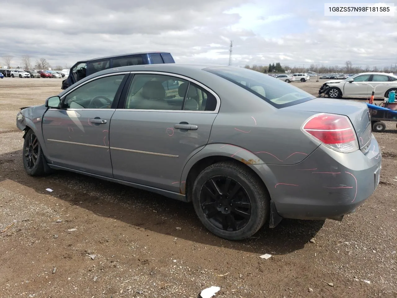 2008 Saturn Aura Xe VIN: 1G8ZS57N98F181585 Lot: 51133484