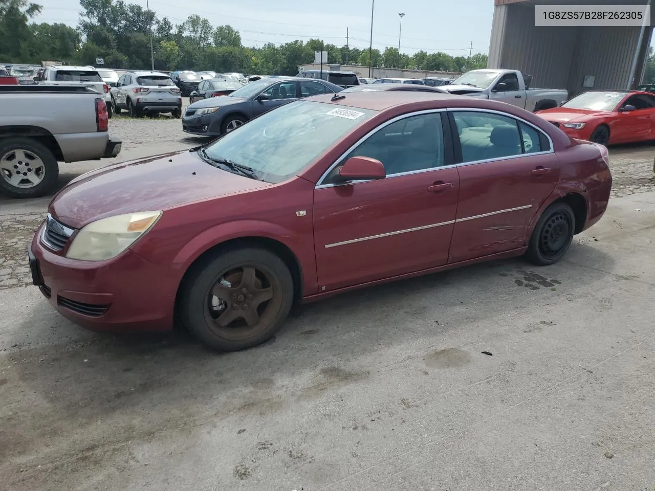 2008 Saturn Aura Xe VIN: 1G8ZS57B28F262305 Lot: 64936094