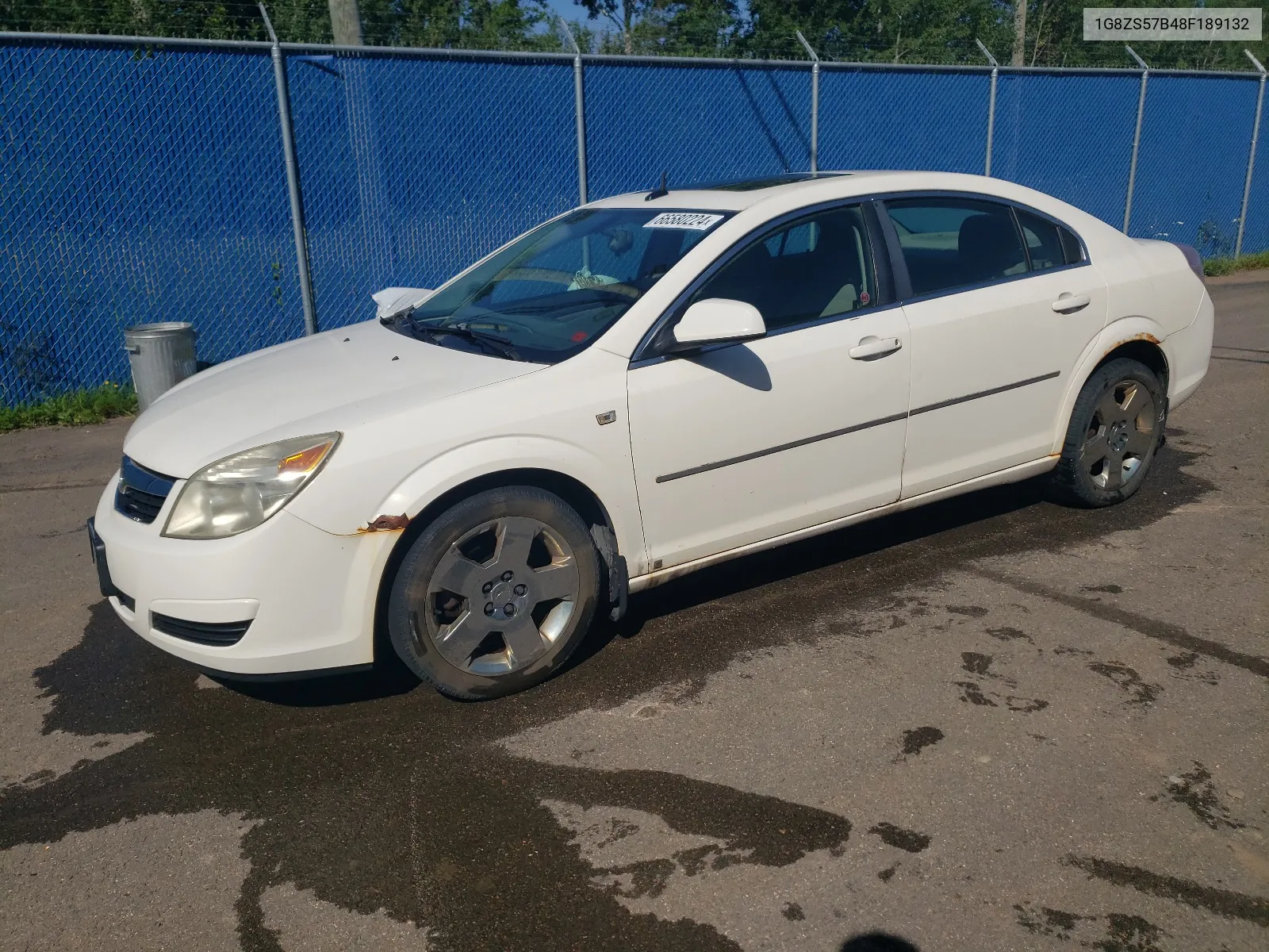 2008 Saturn Aura Xe VIN: 1G8ZS57B48F189132 Lot: 66580224