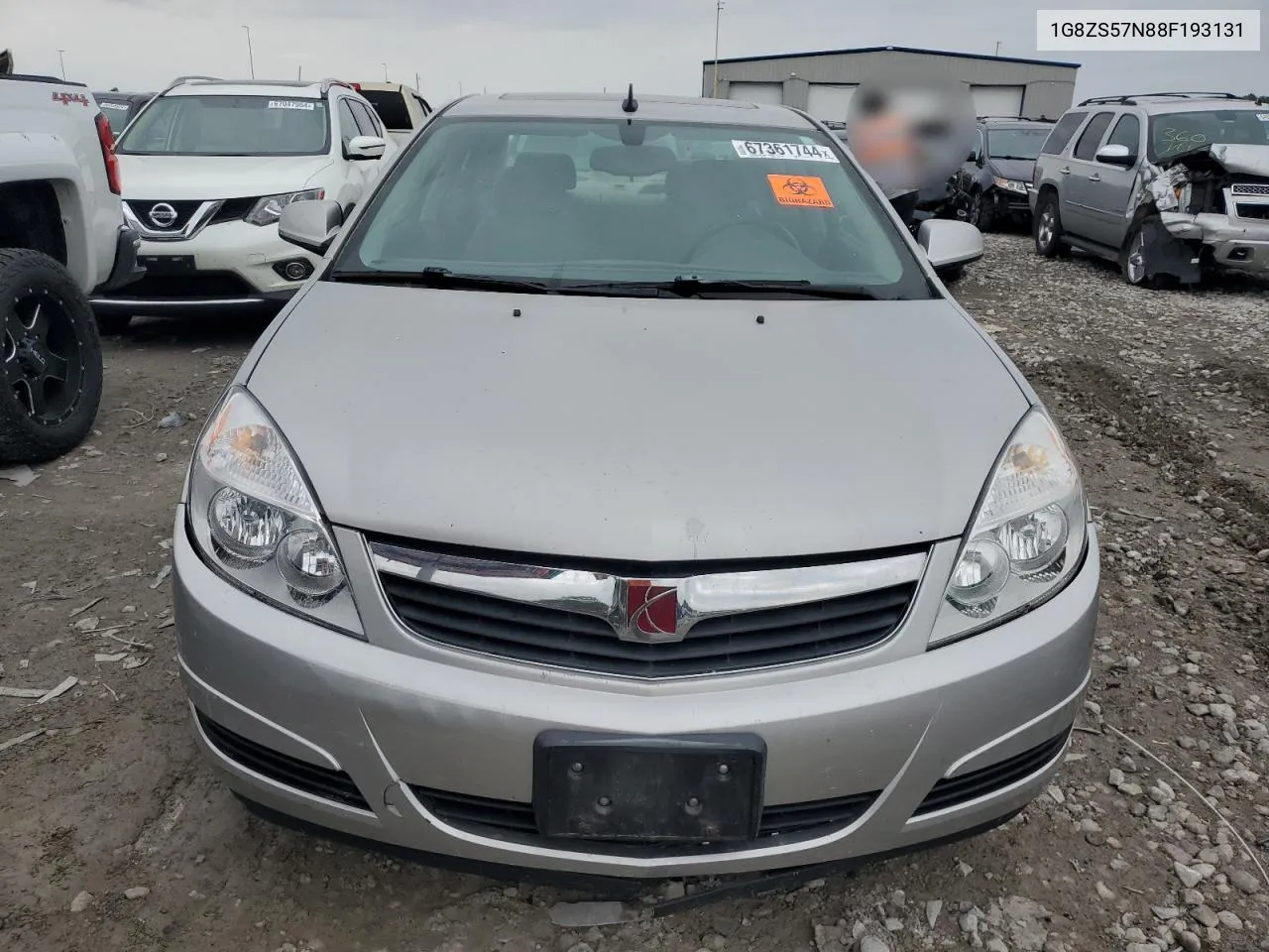 2008 Saturn Aura Xe VIN: 1G8ZS57N88F193131 Lot: 67361744