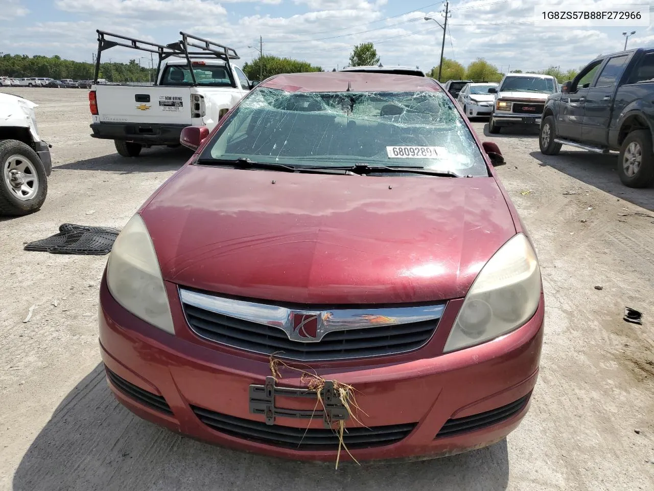 2008 Saturn Aura Xe VIN: 1G8ZS57B88F272966 Lot: 68092894