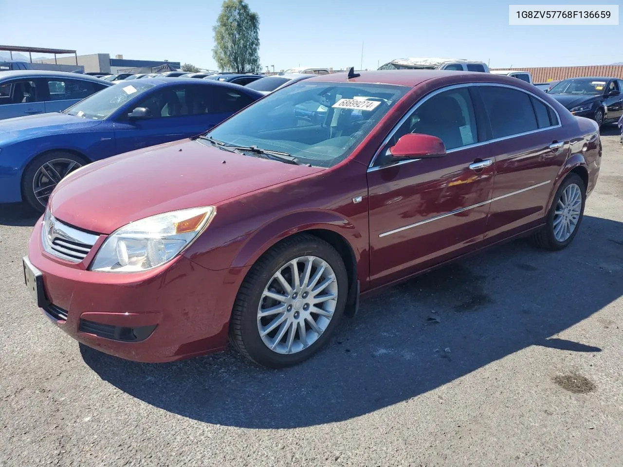 2008 Saturn Aura Xr VIN: 1G8ZV57768F136659 Lot: 68699274