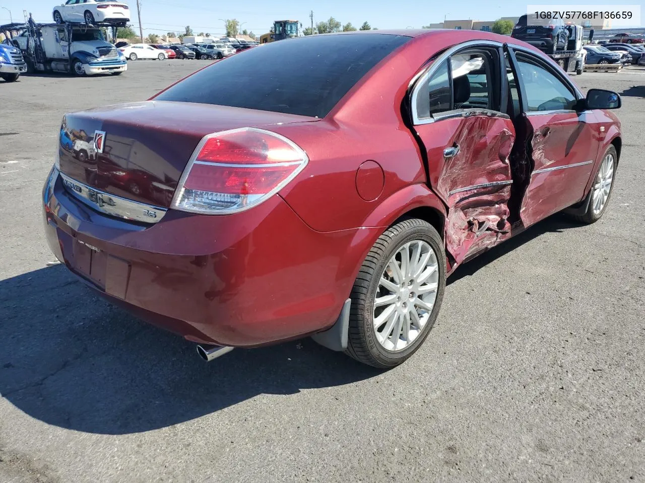 2008 Saturn Aura Xr VIN: 1G8ZV57768F136659 Lot: 68699274