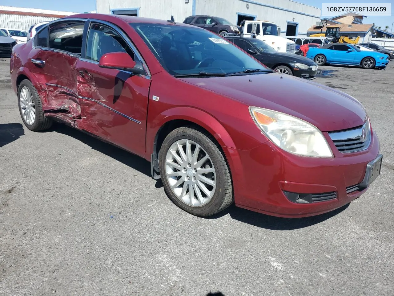 2008 Saturn Aura Xr VIN: 1G8ZV57768F136659 Lot: 68699274