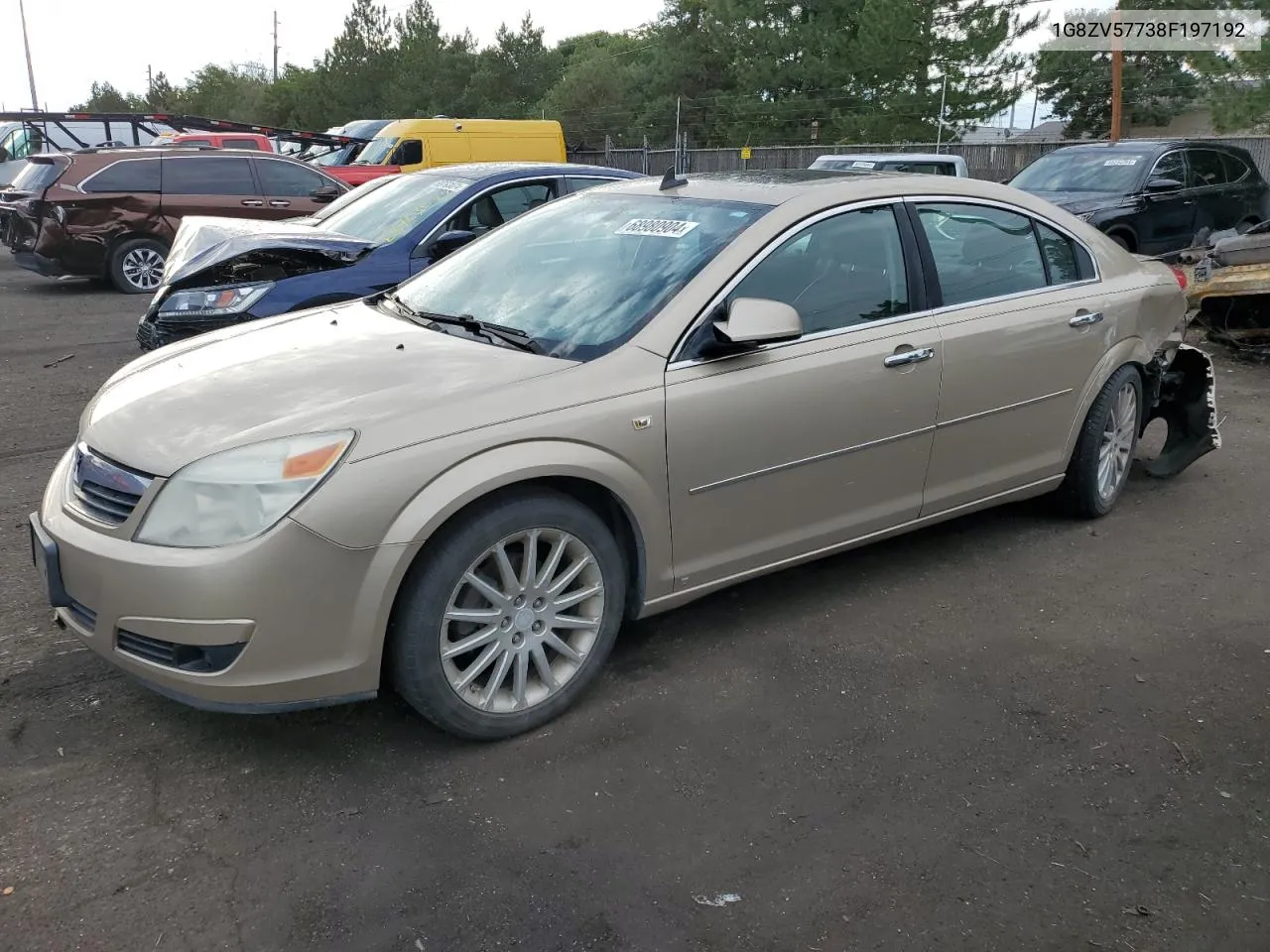 2008 Saturn Aura Xr VIN: 1G8ZV57738F197192 Lot: 68980904