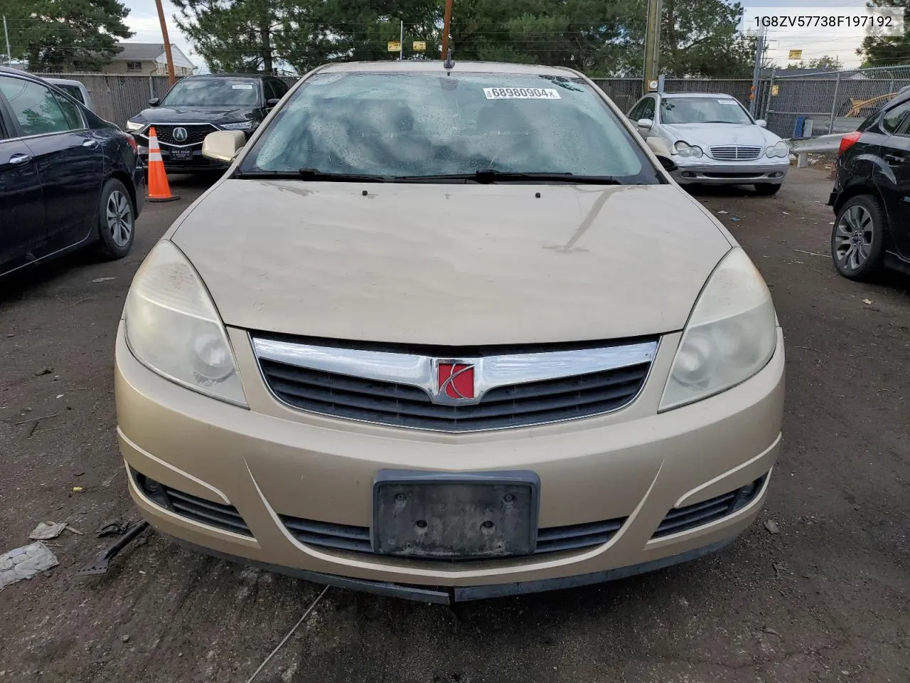 2008 Saturn Aura Xr VIN: 1G8ZV57738F197192 Lot: 68980904