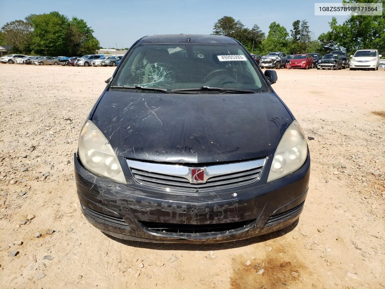 2008 Saturn Aura Xe VIN: 1G8ZS57B98F171564 Lot: 69488474