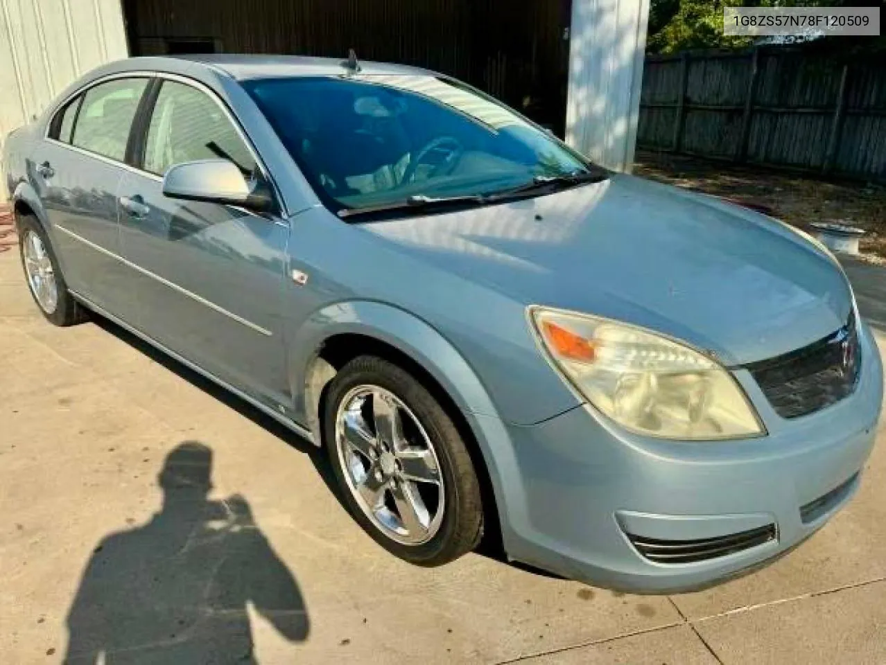 1G8ZS57N78F120509 2008 Saturn Aura Xe