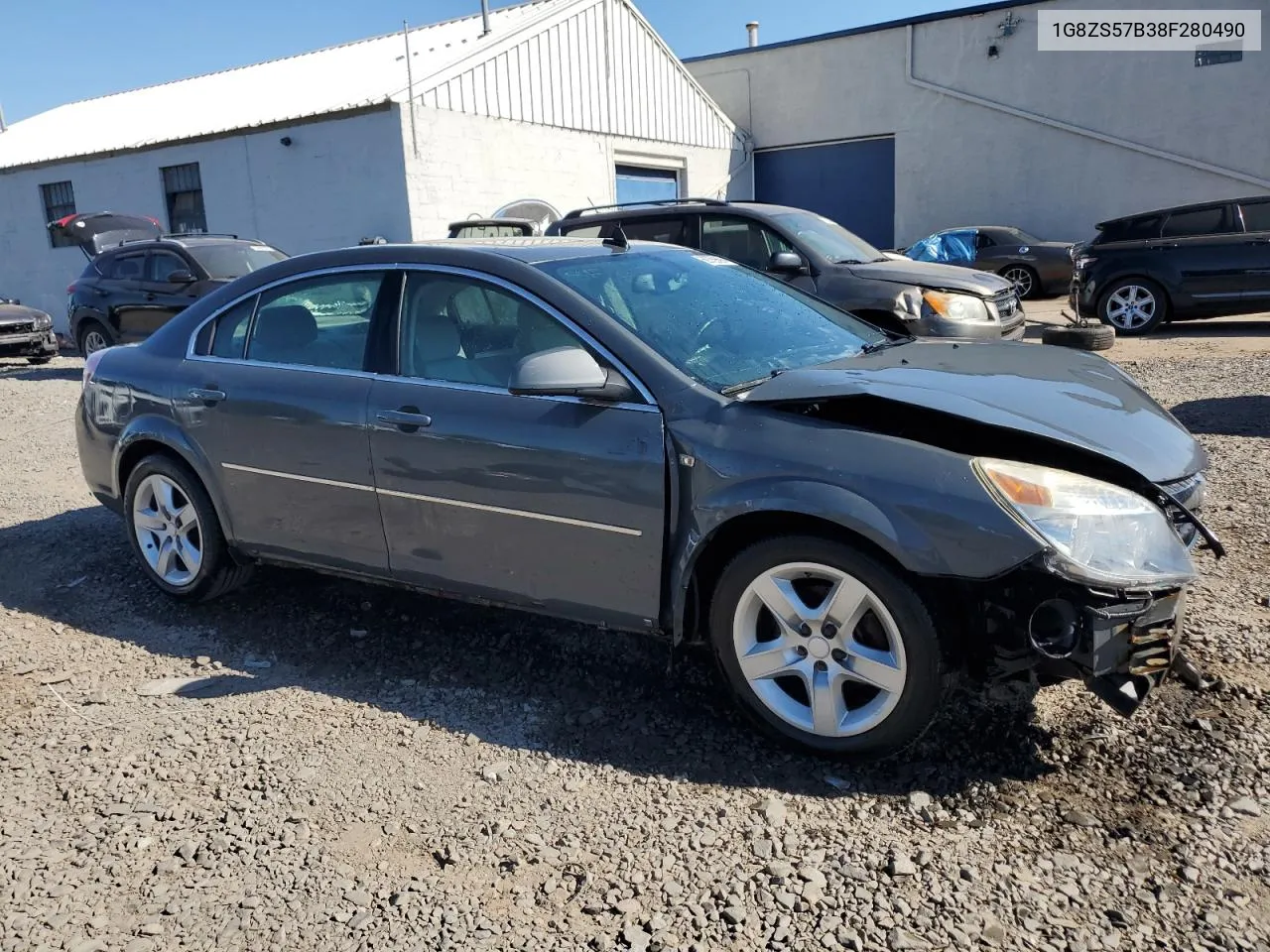 2008 Saturn Aura Xe VIN: 1G8ZS57B38F280490 Lot: 69759554