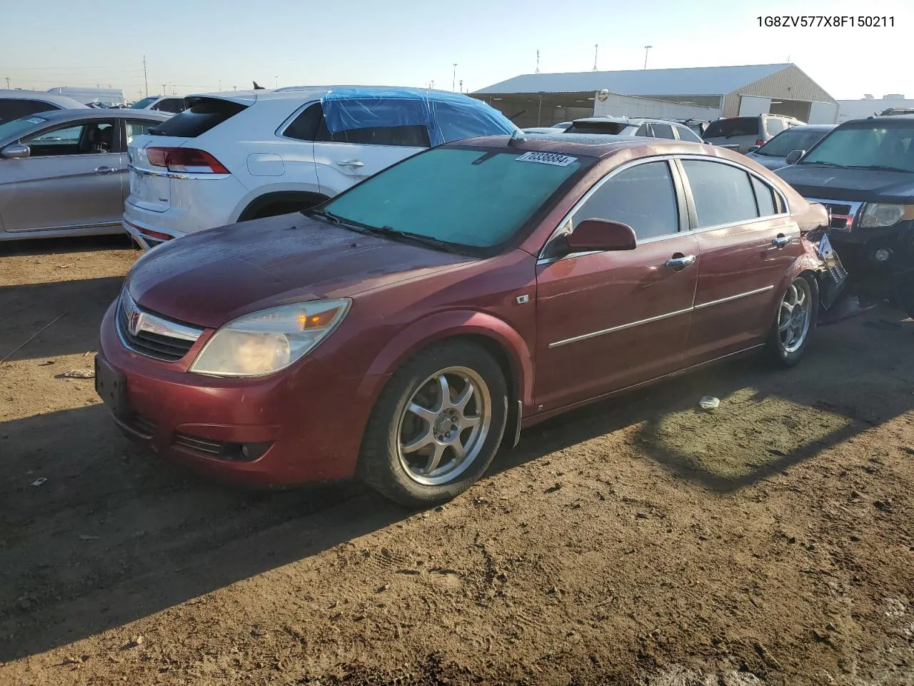 2008 Saturn Aura Xr VIN: 1G8ZV577X8F150211 Lot: 70338884