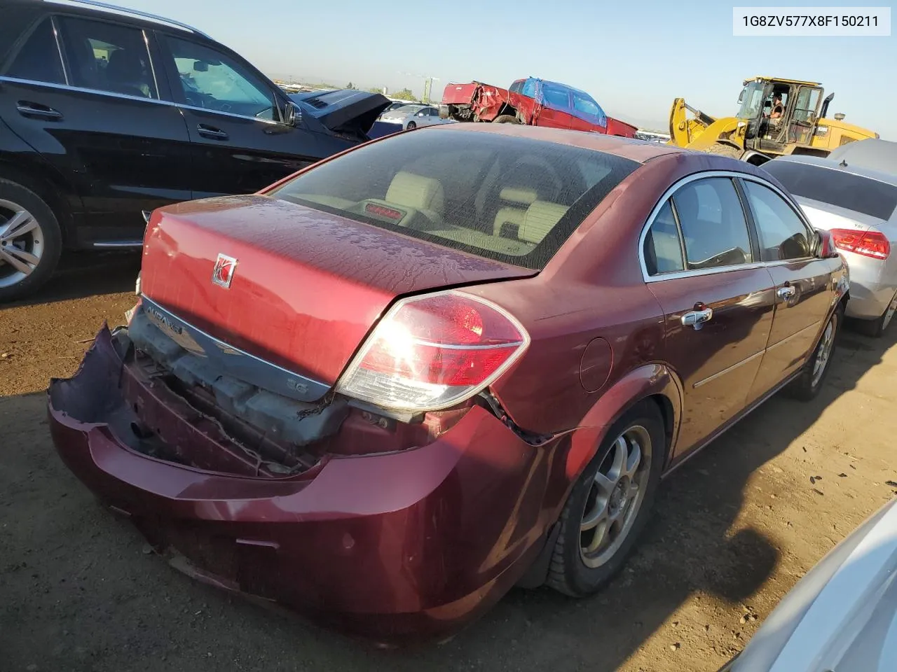 2008 Saturn Aura Xr VIN: 1G8ZV577X8F150211 Lot: 70338884