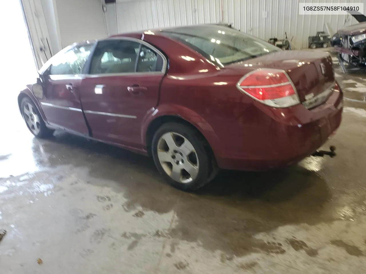 2008 Saturn Aura Xe VIN: 1G8ZS57N58F104910 Lot: 70959034