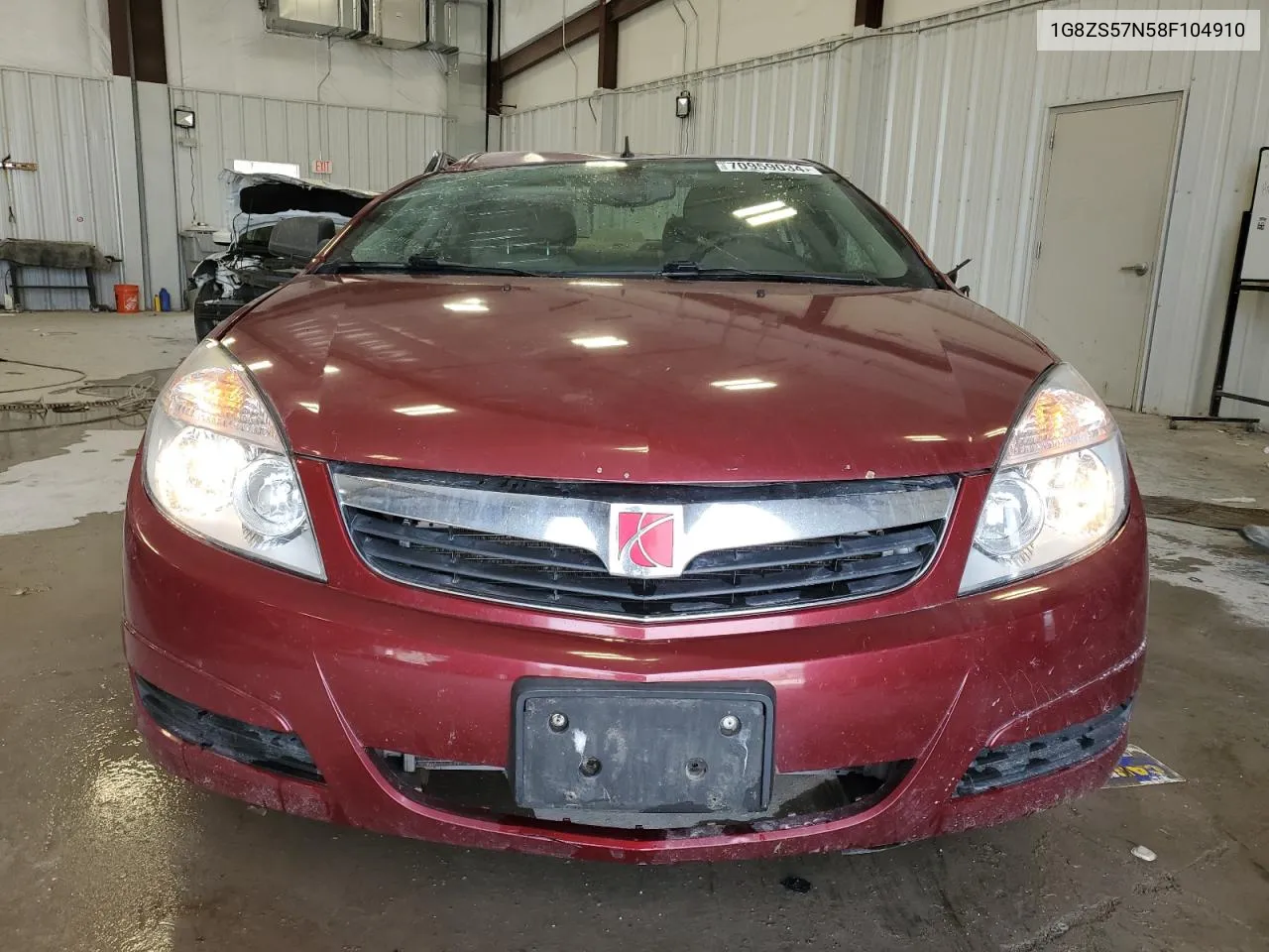 2008 Saturn Aura Xe VIN: 1G8ZS57N58F104910 Lot: 70959034