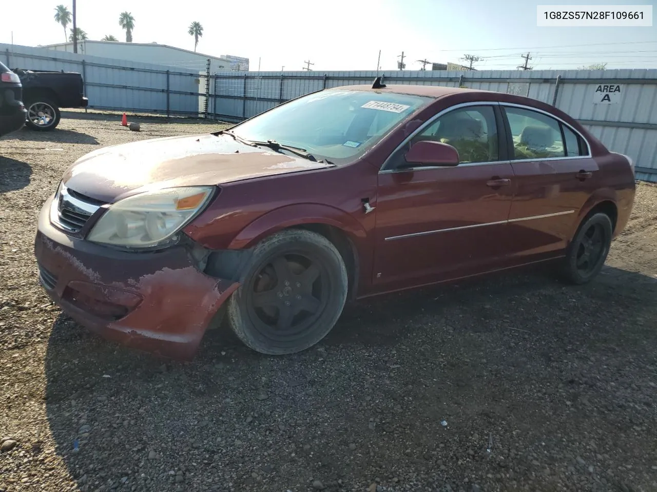 2008 Saturn Aura Xe VIN: 1G8ZS57N28F109661 Lot: 71448794