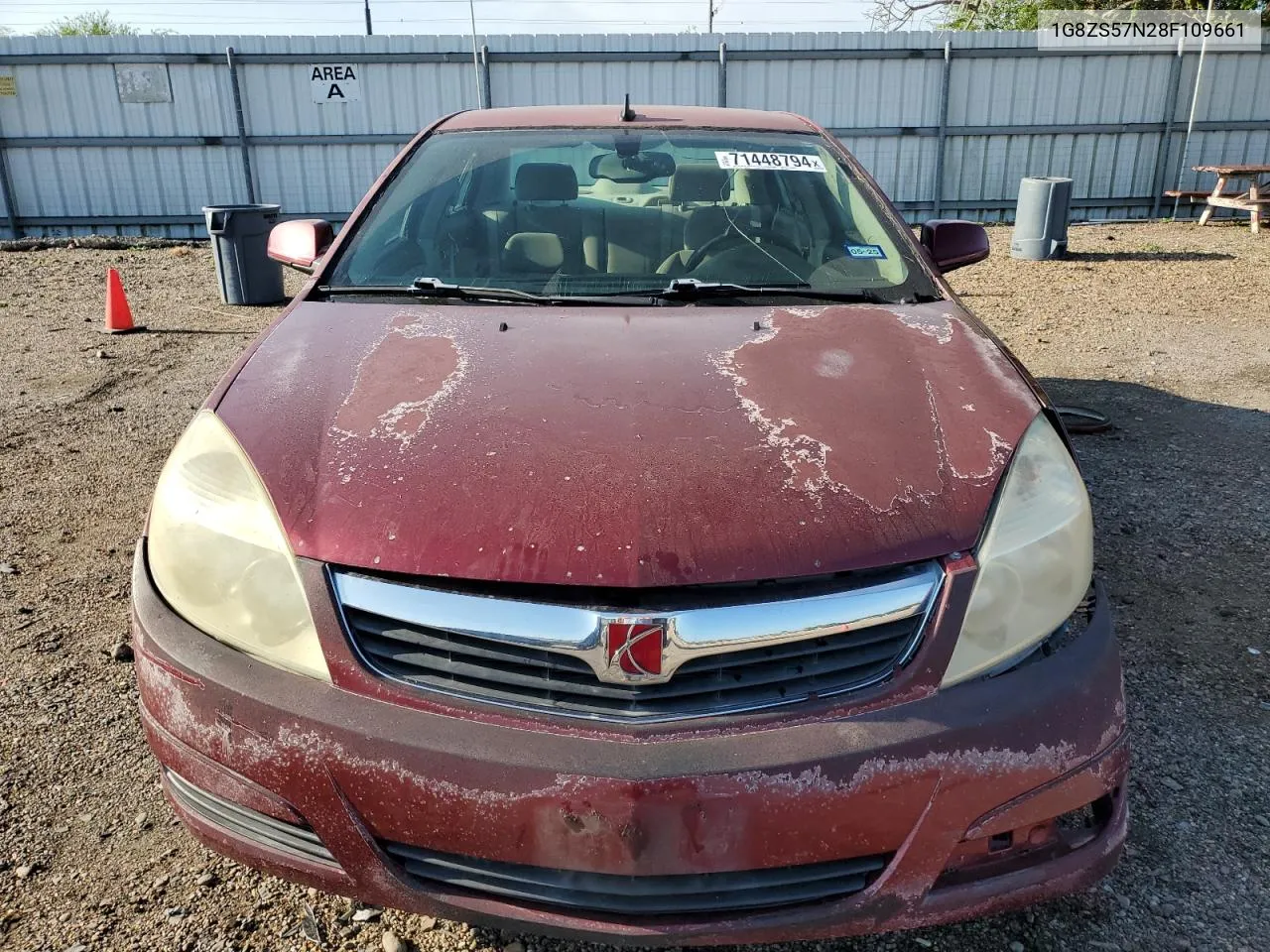 2008 Saturn Aura Xe VIN: 1G8ZS57N28F109661 Lot: 71448794