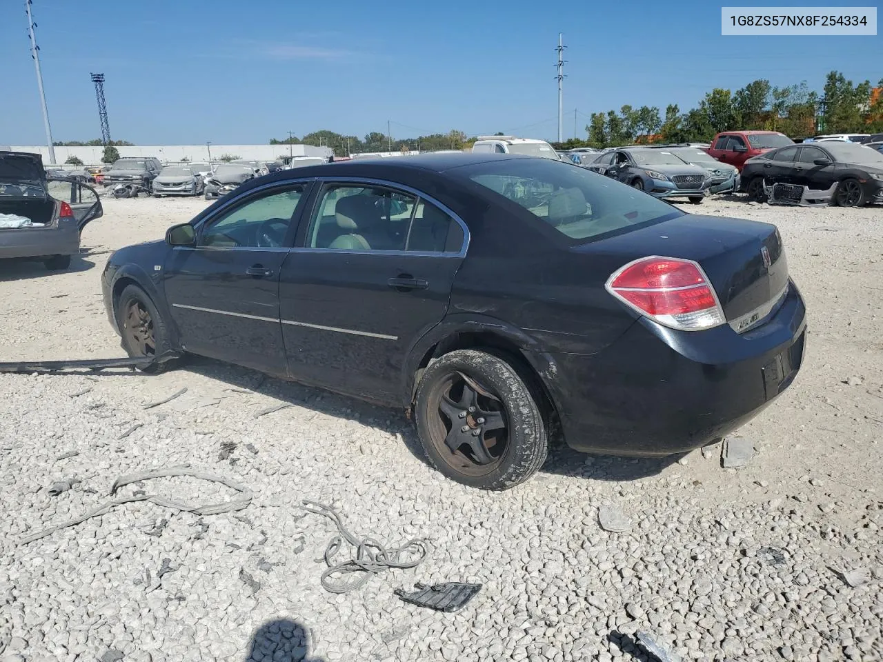 2008 Saturn Aura Xe VIN: 1G8ZS57NX8F254334 Lot: 71572774