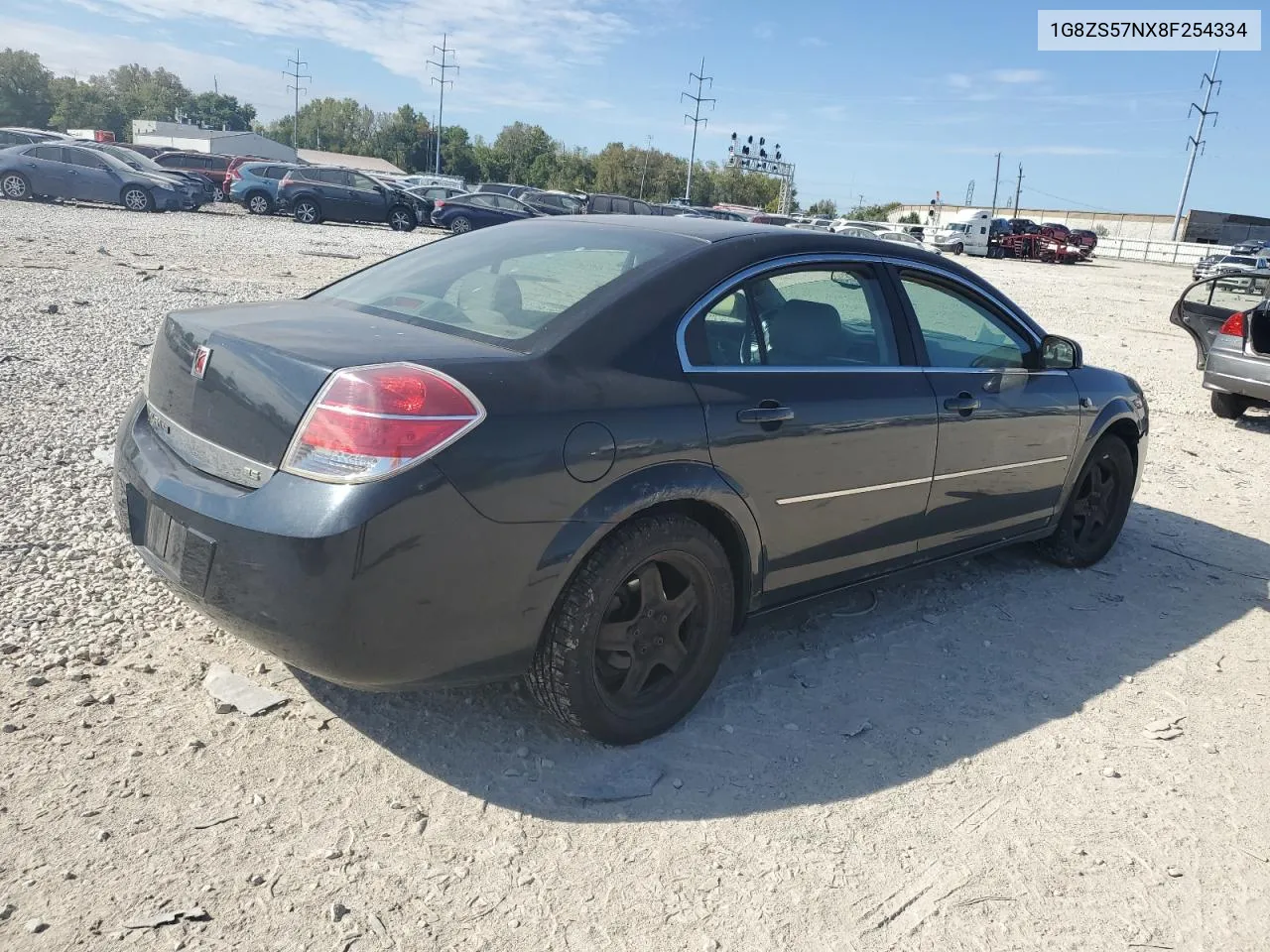 2008 Saturn Aura Xe VIN: 1G8ZS57NX8F254334 Lot: 71572774