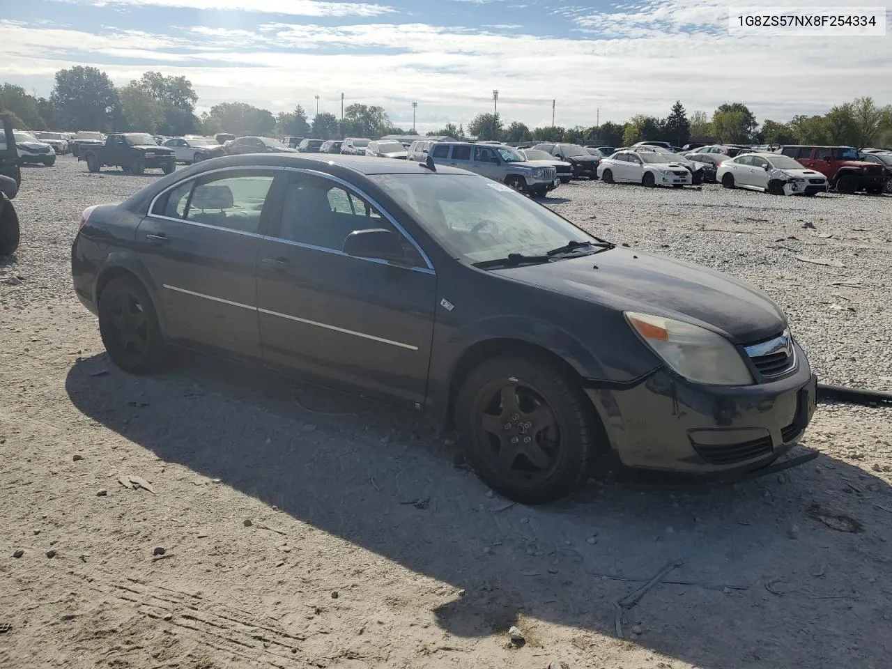 2008 Saturn Aura Xe VIN: 1G8ZS57NX8F254334 Lot: 71572774