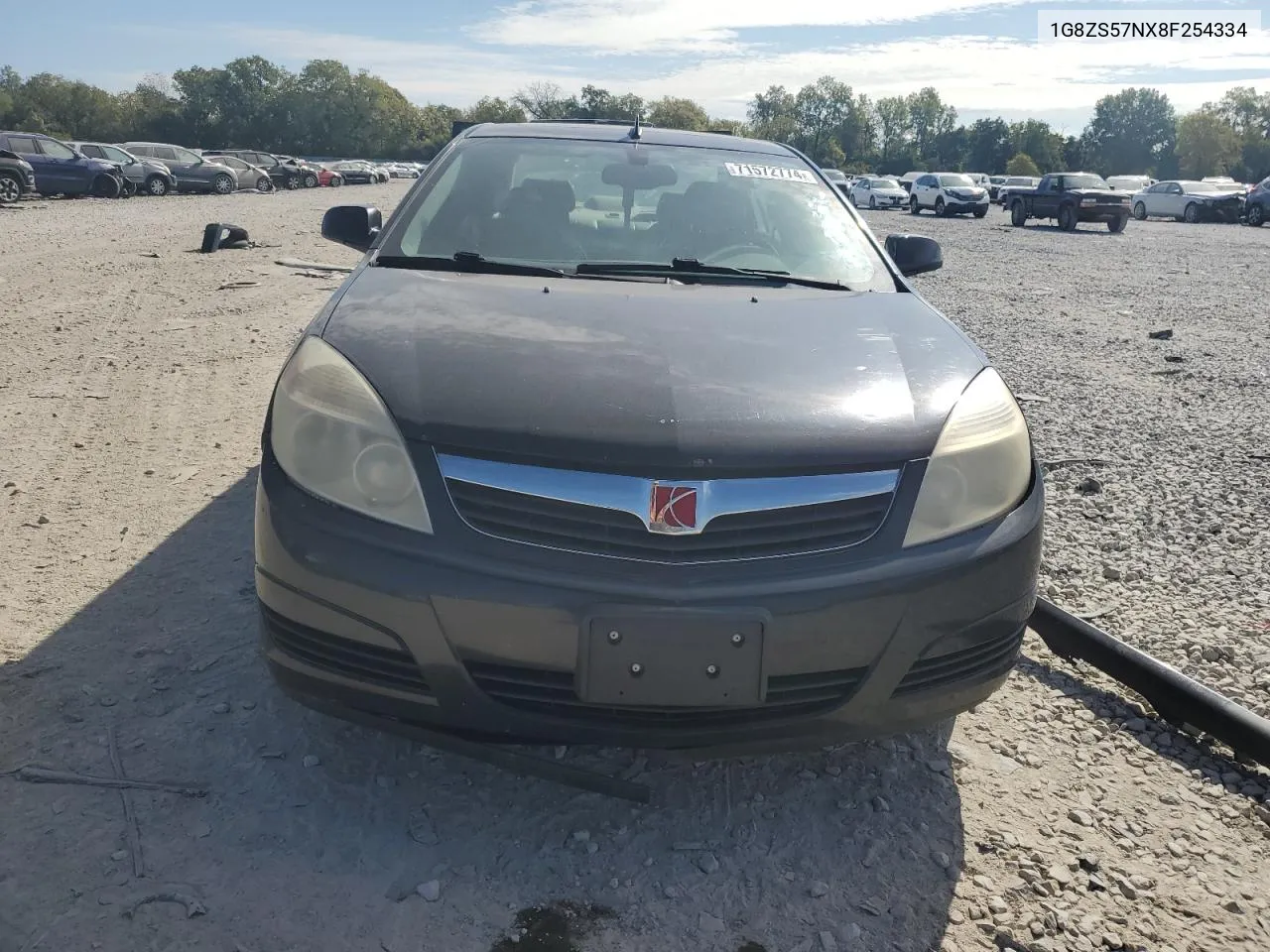 2008 Saturn Aura Xe VIN: 1G8ZS57NX8F254334 Lot: 71572774