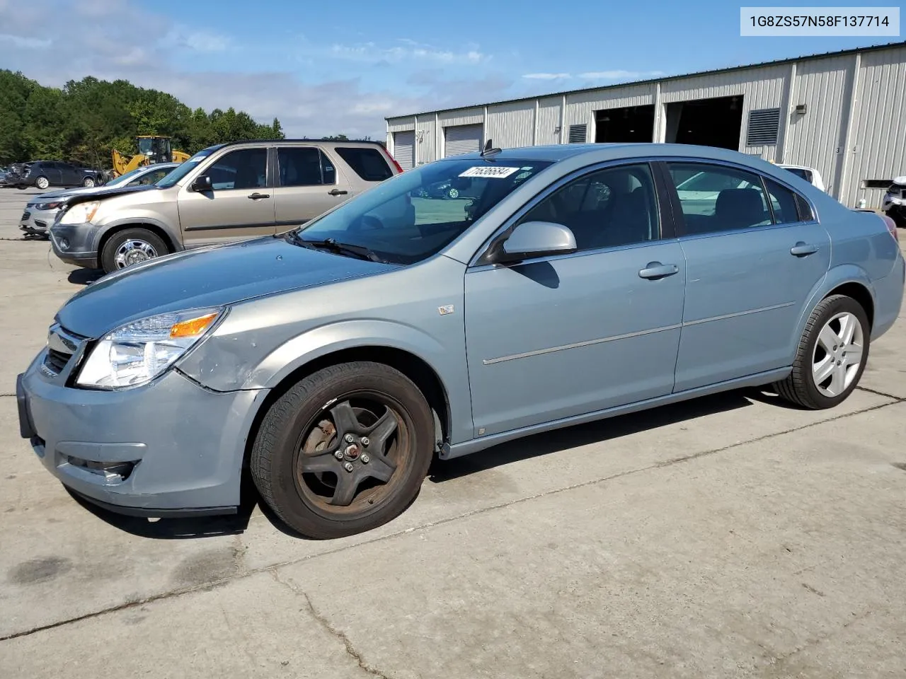 2008 Saturn Aura Xe VIN: 1G8ZS57N58F137714 Lot: 71636684