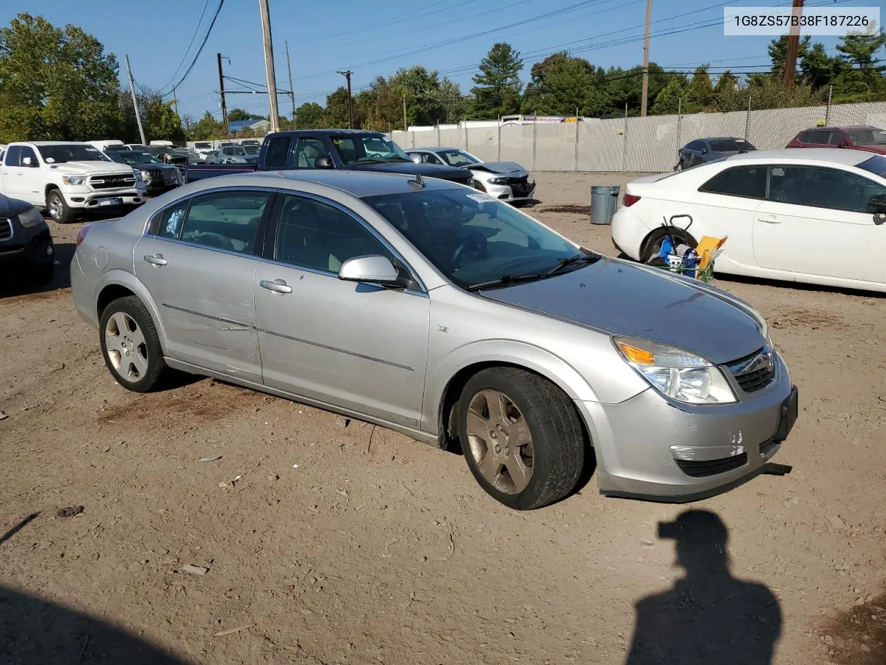 2008 Saturn Aura Xe VIN: 1G8ZS57B38F187226 Lot: 71790804