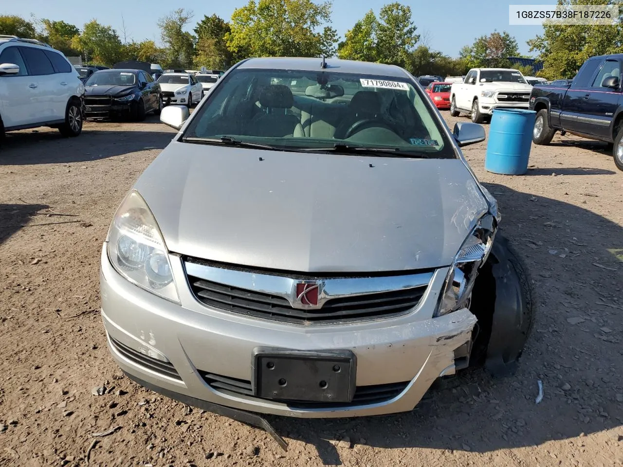 2008 Saturn Aura Xe VIN: 1G8ZS57B38F187226 Lot: 71790804