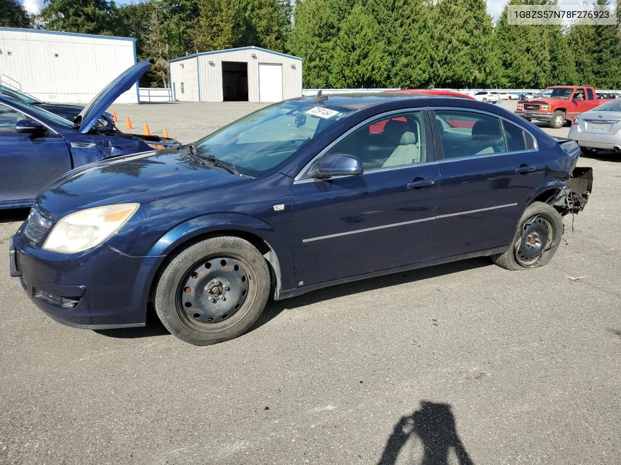 2008 Saturn Aura Xe VIN: 1G8ZS57N78F276923 Lot: 72591464